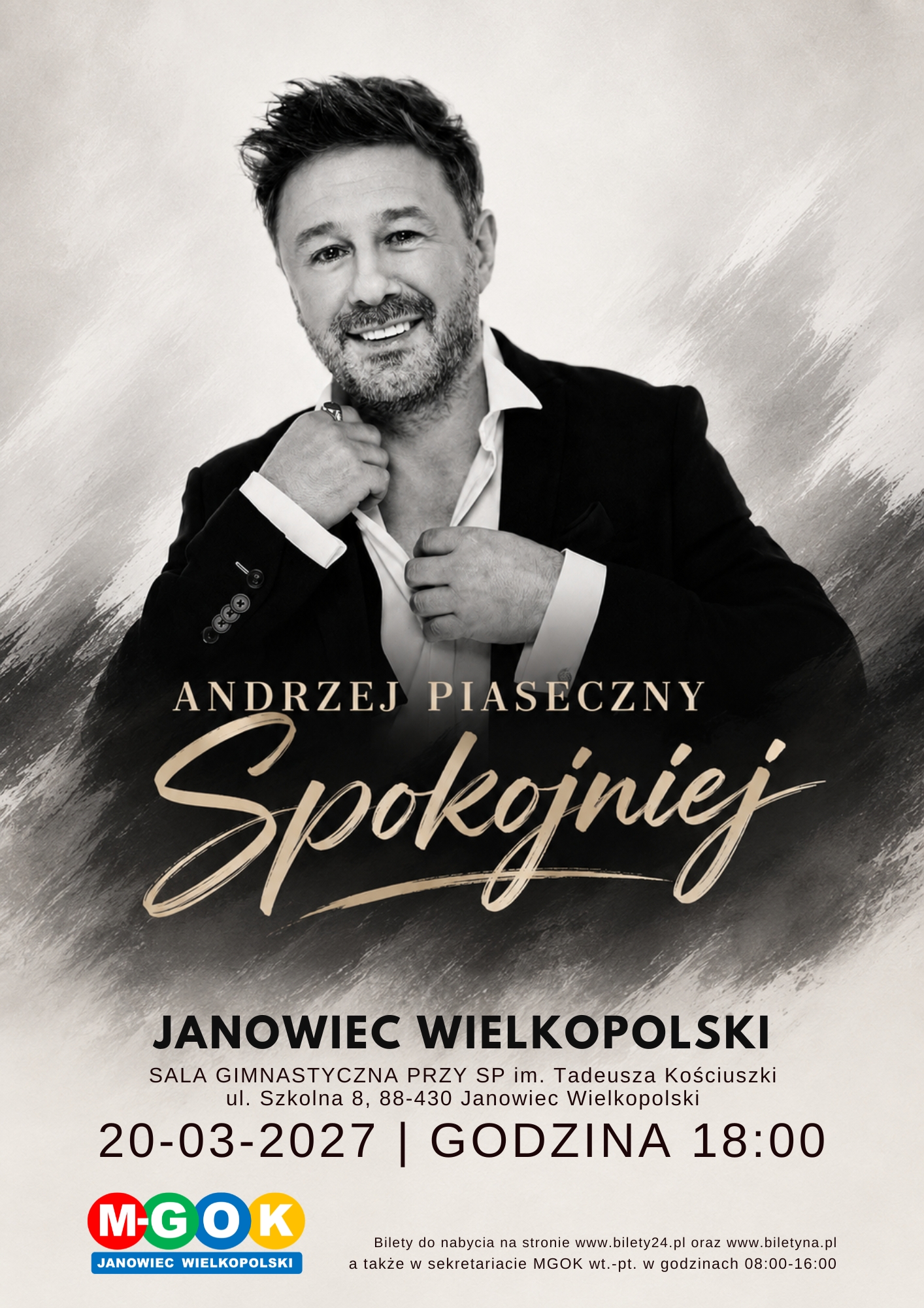 Slider - Koncert: ANDRZEJ PIASECZNY | Janowiec Wielkopolski