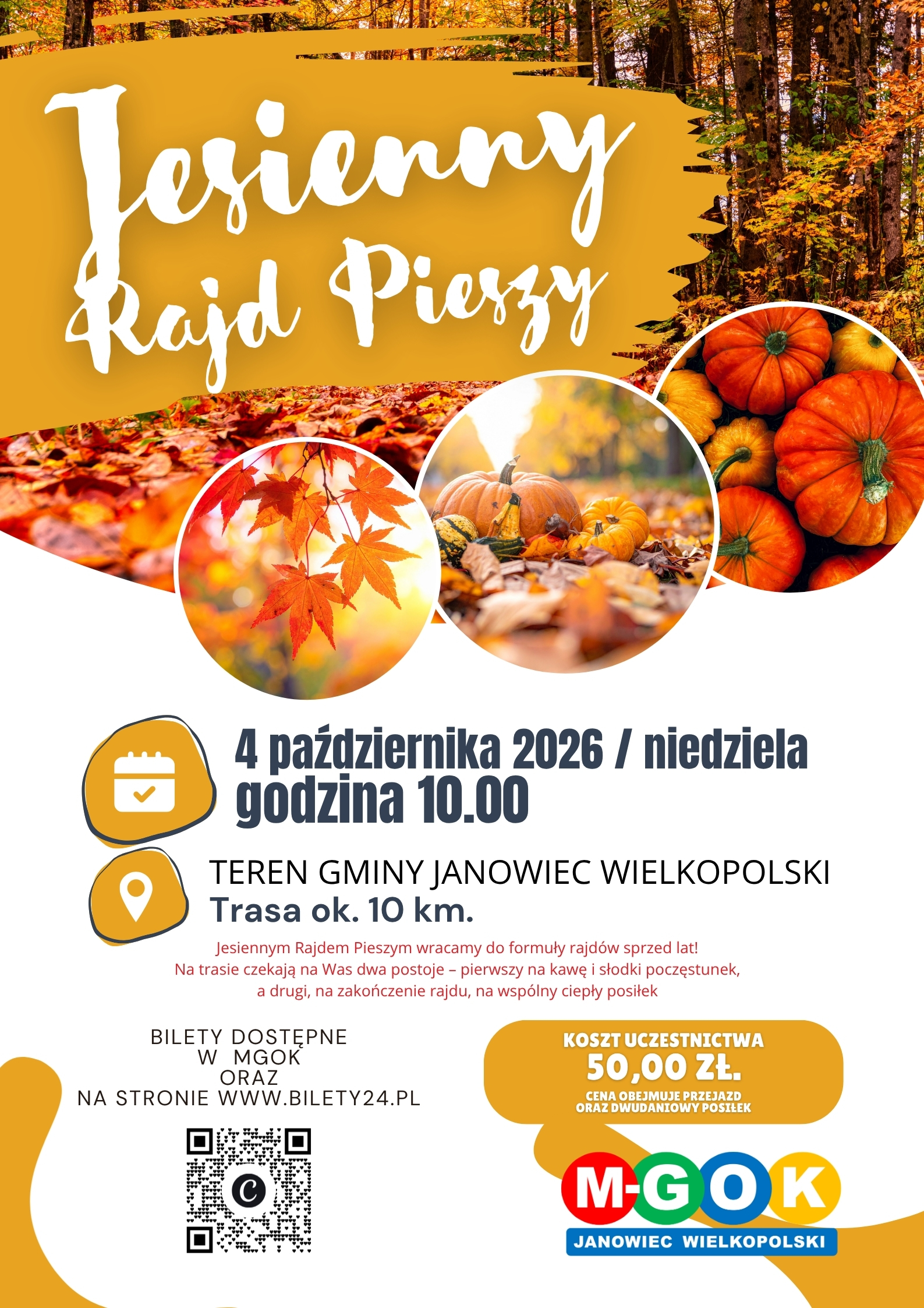Slider - Wycieczka: JESIENNY RAJD PIESZY | JANOWIEC WIELKOPOLSKI