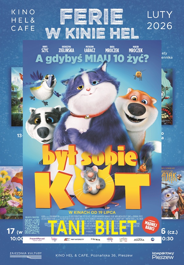 Slider - Film: BYŁ SOBIE KOT - 2D dubbing - Ferie w Kinie