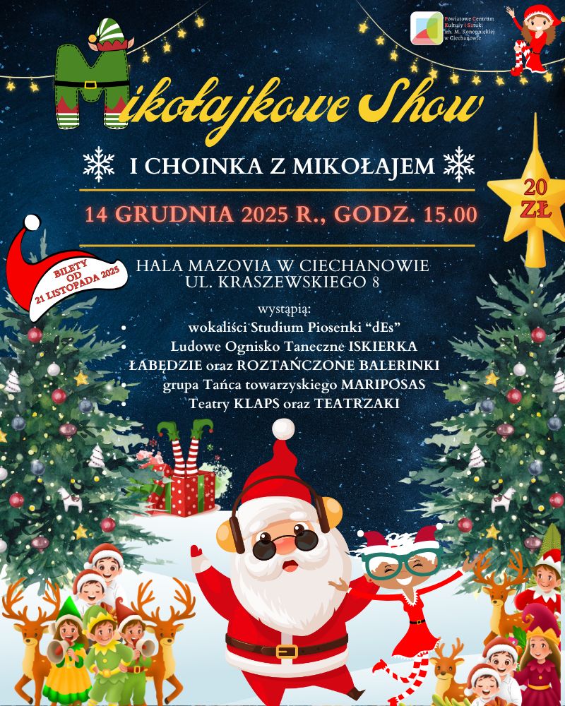 Slider - Widowisko: MIKOŁAJKOWE SHOW