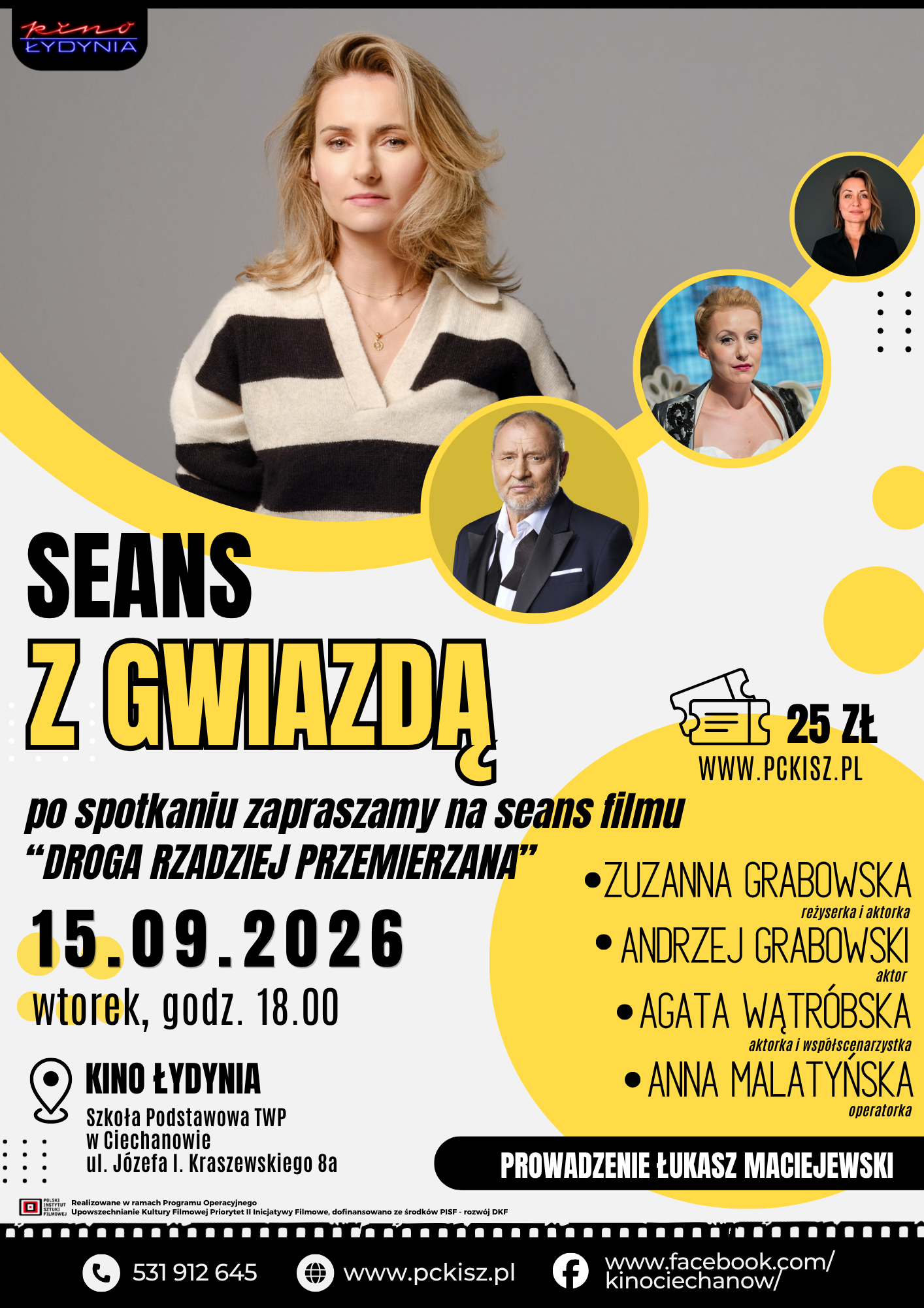 Slider - Film: SEANS Z GWIAZDĄ "DROGA RZADZIEJ PRZEMIERZANA"
