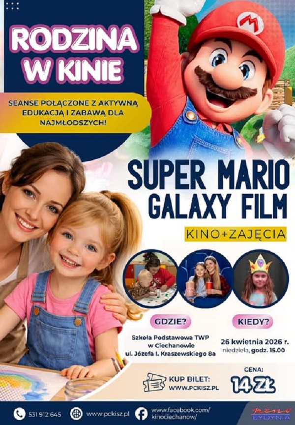 Slider - Film: SUPER MARIO GALAXY MOVIE 2D DUBBING