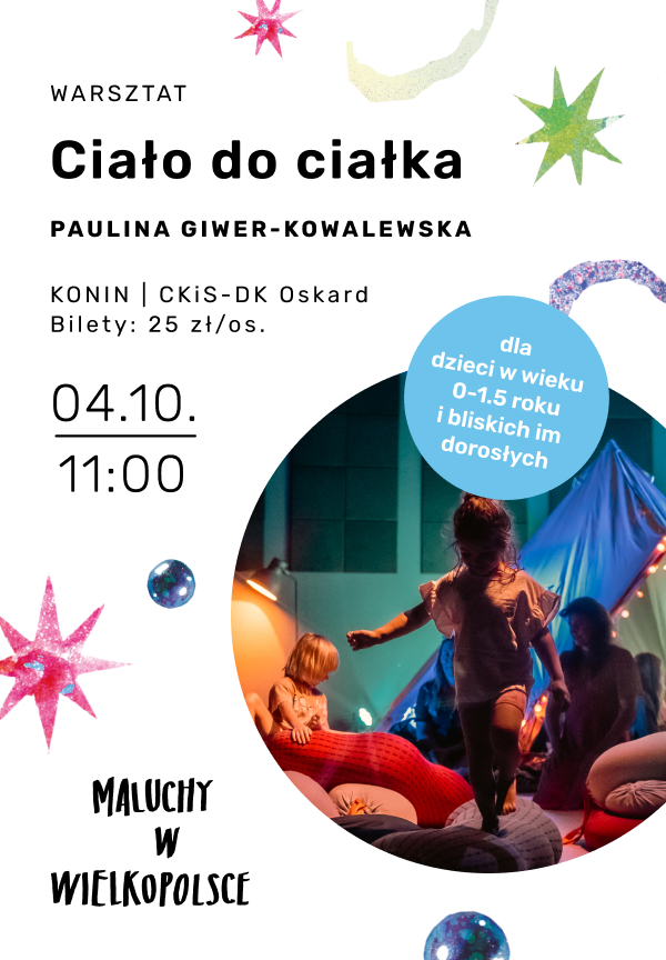 Slider - Wydarzenie: Scena dla brzdąca: Ciało do ciałka. Warsztat 