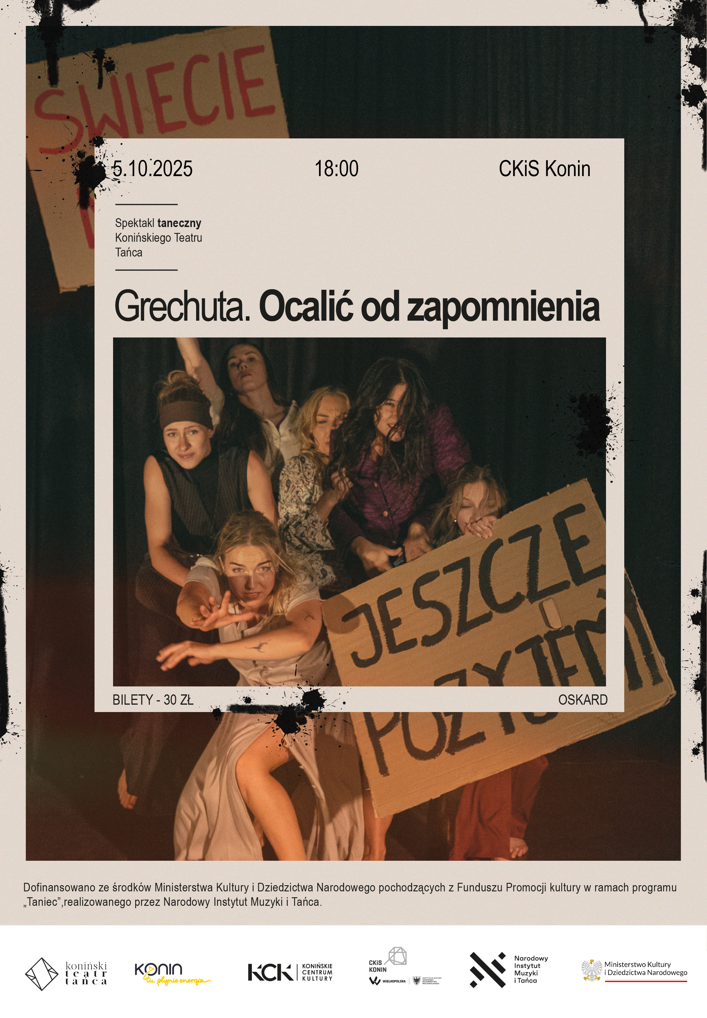 Slider - Spektakl: „Grechuta. Ocalić od zapomnienia” 
