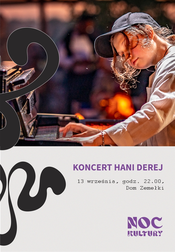 Slider - Koncert: Koncert Hani Derej | Noc Kultury 2025