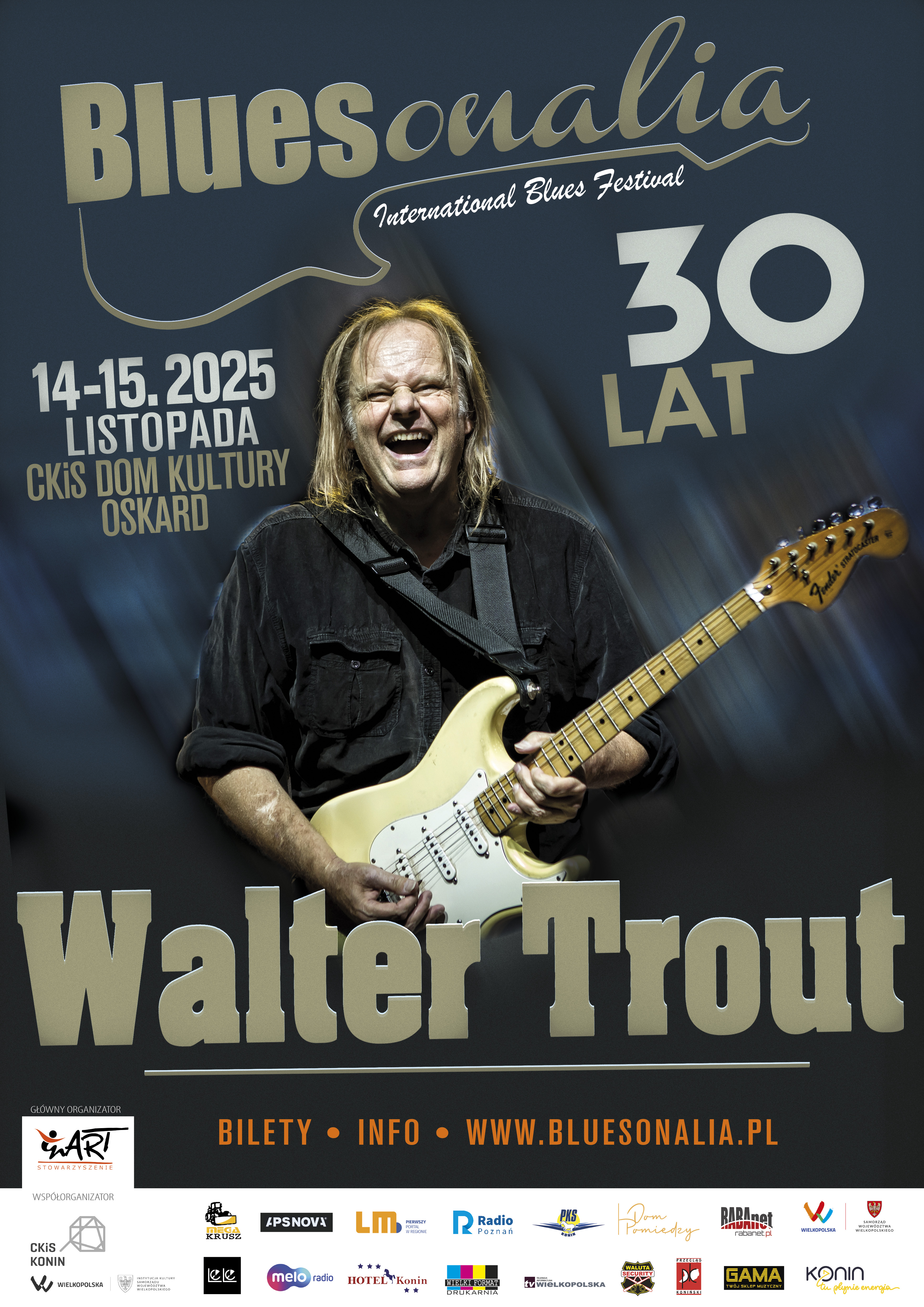 Slider - Koncert: BLUESONALIA - KARNET 2-DNIOWY 14-15.11.2025