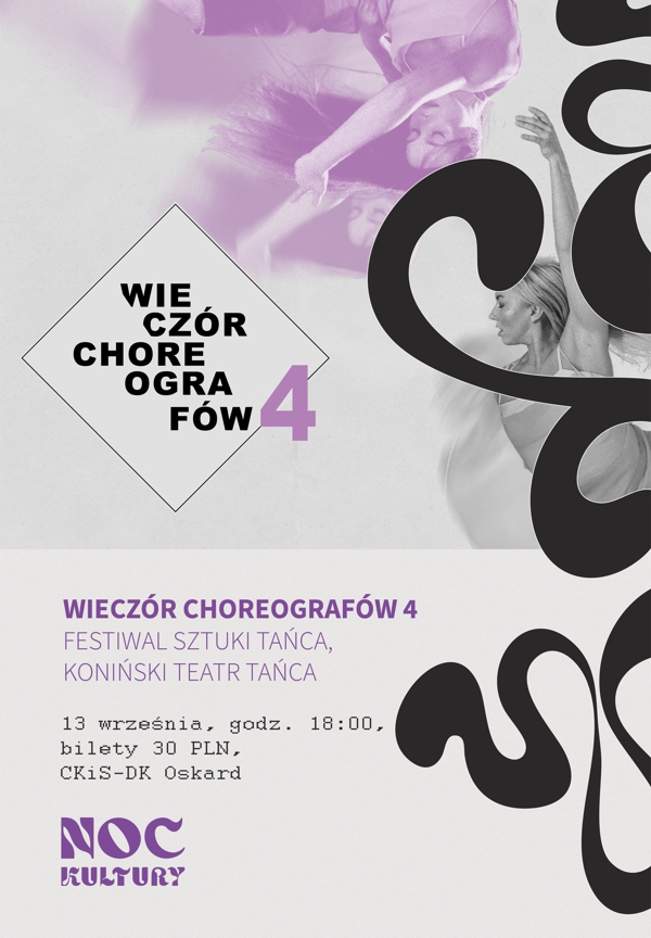 Slider - Widowisko: Wieczór Choreografów 4 | Noc Kultury 2025