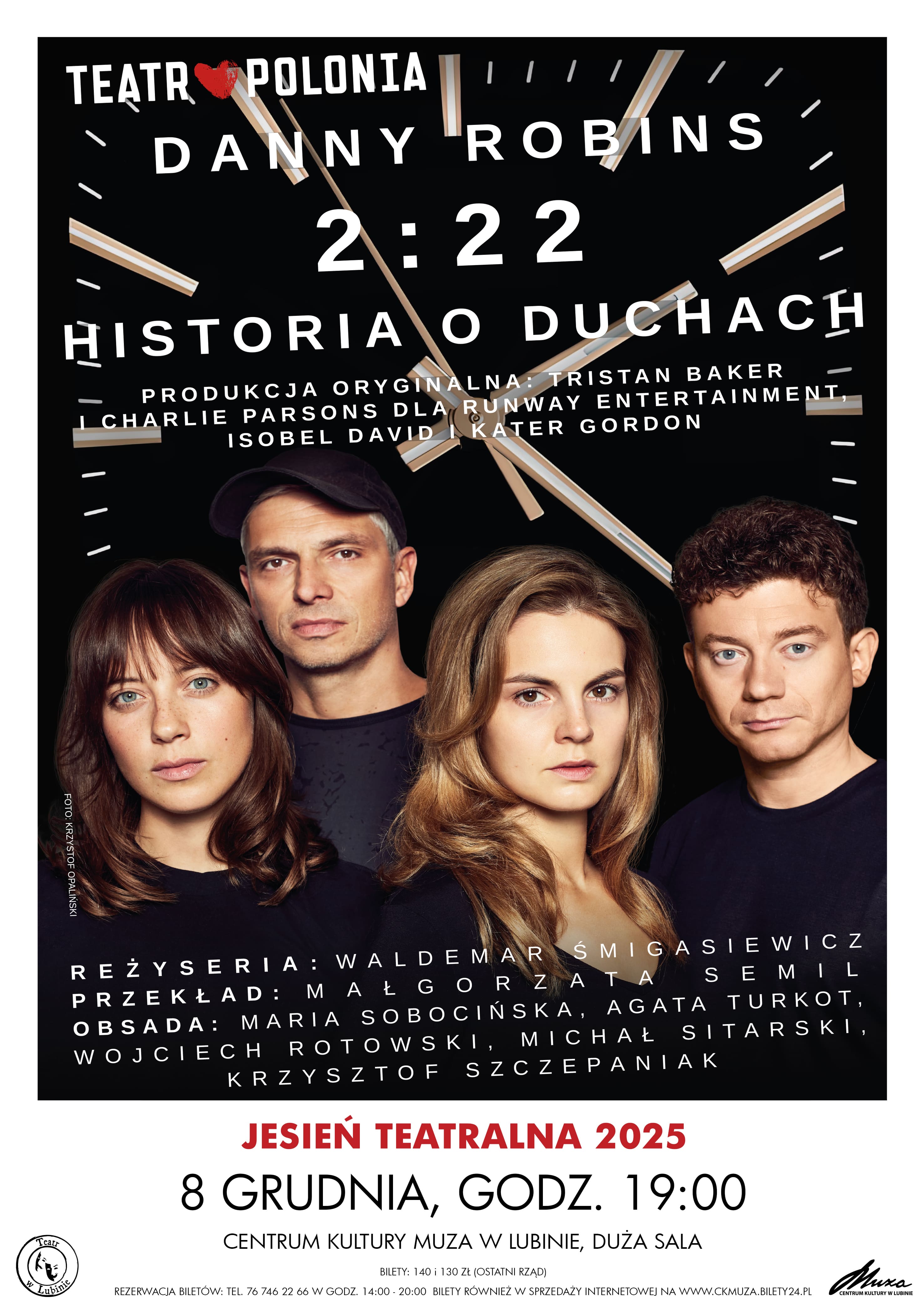 Slider - Spektakl: 2:22 (HISTORIA O DUCHACH) – Teatr Polonia - Warszawa