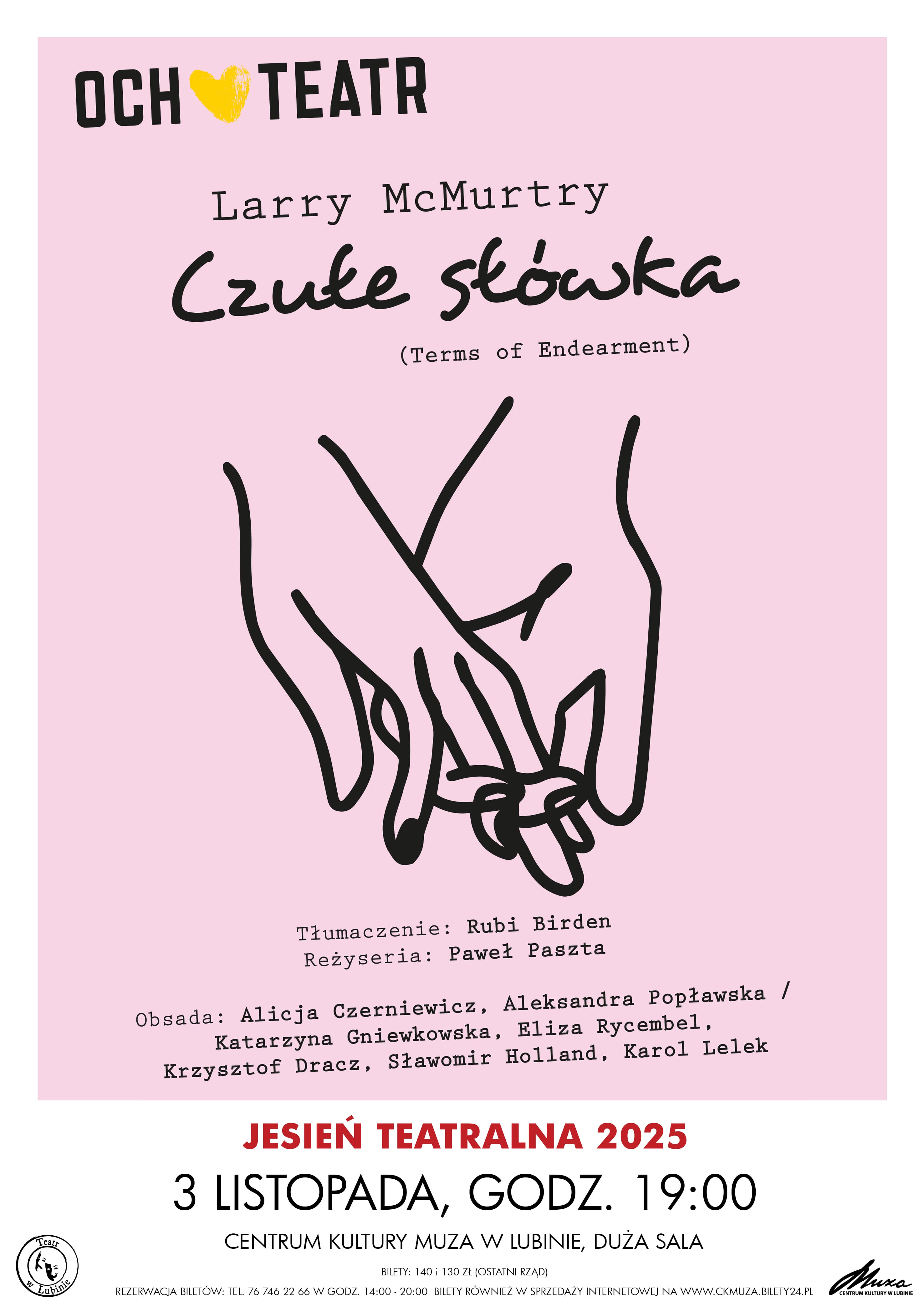 Slider - Spektakl: CZUŁE SŁÓWKA – Och–Teatr - Warszawa