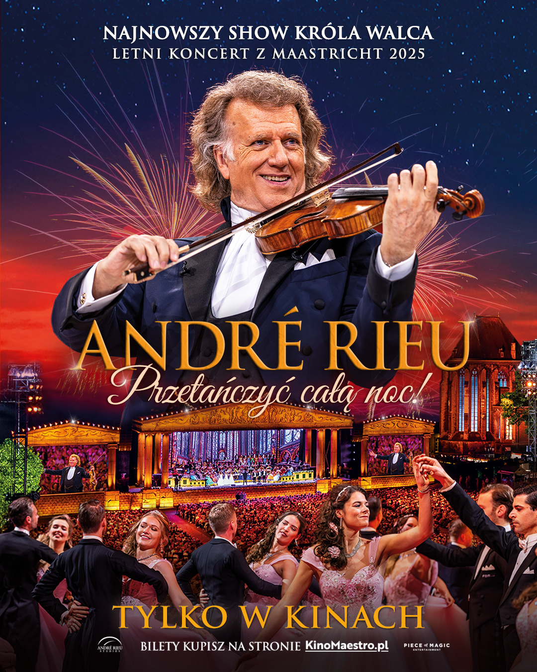 Slider - Koncert: „André Rieu. Przetańczyć całą noc!” - retransmisja letniego koncertu z Maastricht 2025