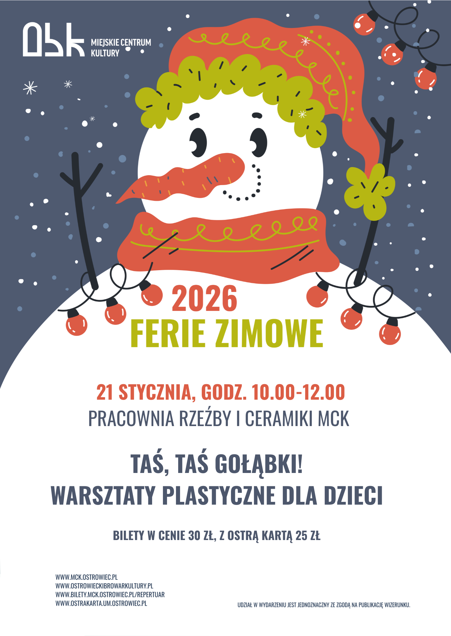 Slider - Wydarzenie: TAŚ, TAŚ GOŁĄBKI! - warsztaty plastyczne dla dzieci