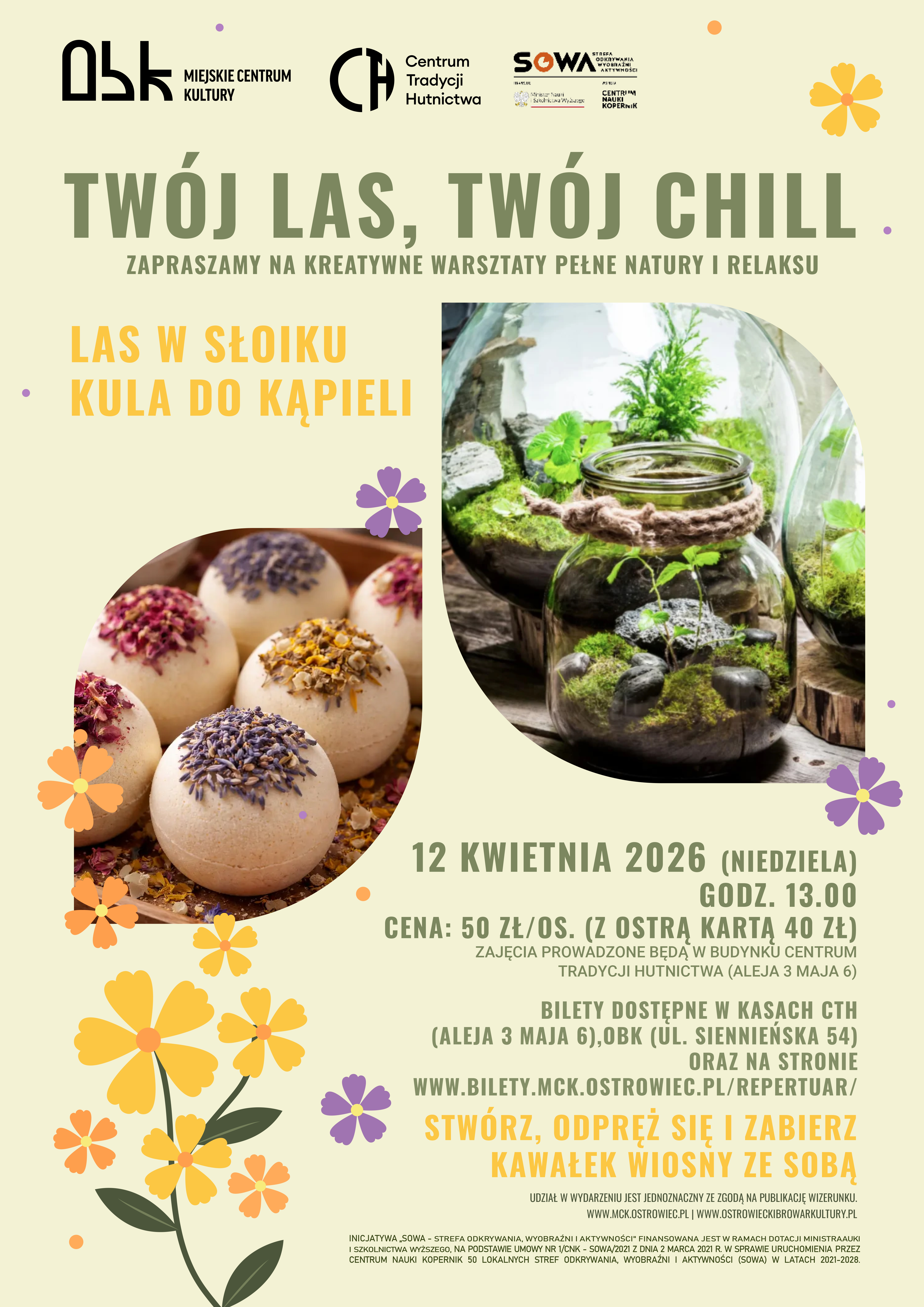 Slider - Wydarzenie: Wiosenne warsztaty - Las w słoiku