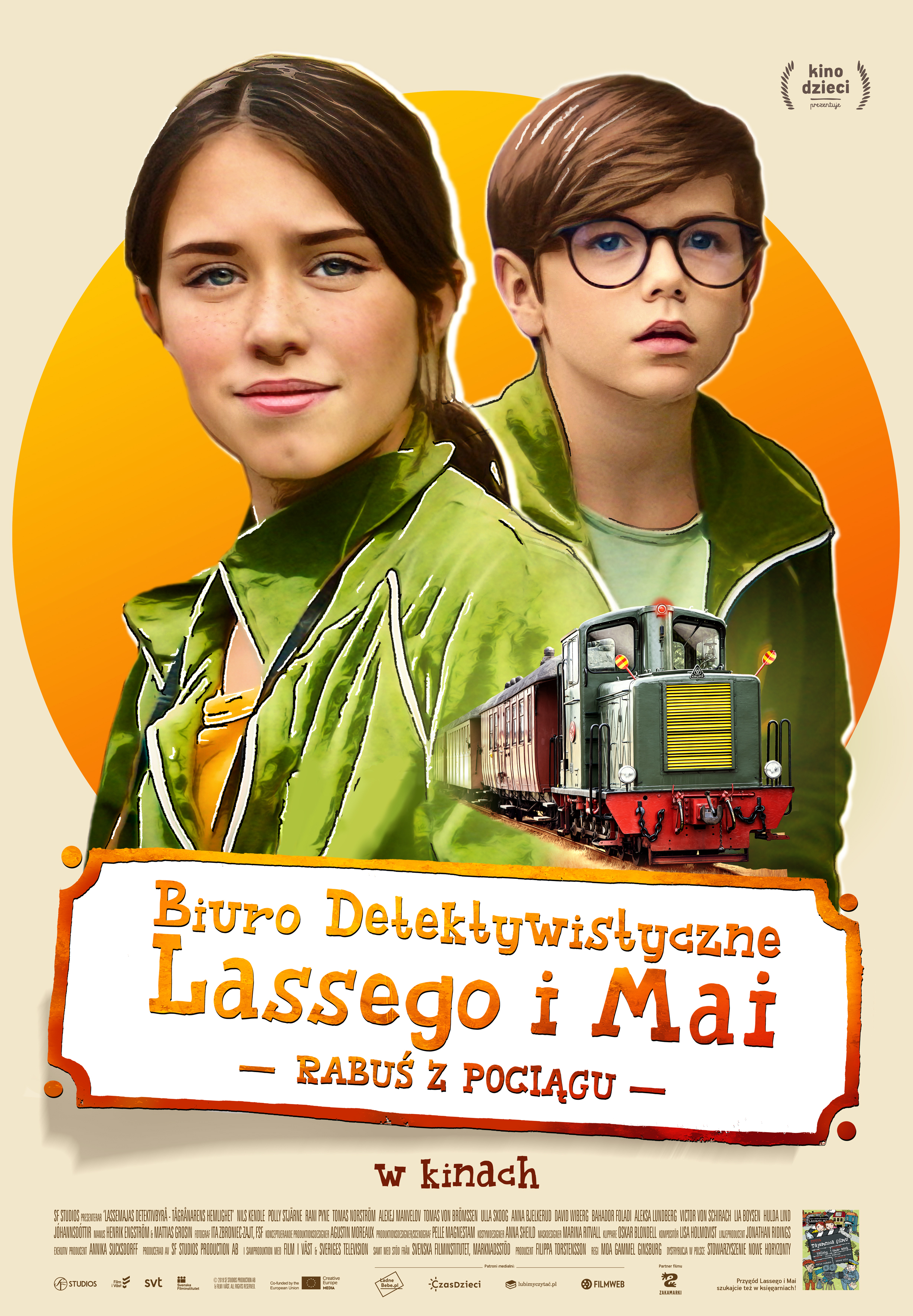 Slider - Film: edukacja MH: Biuro Detektywistyczne Lassego i Mai. Rabuś z pociągu