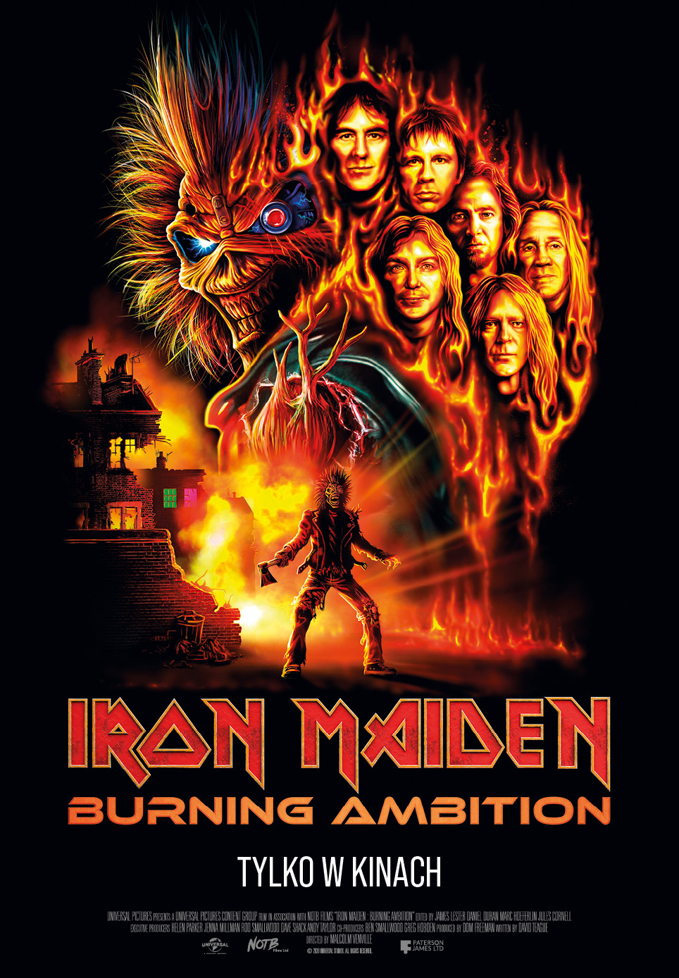 Slider - Film: Iron Maiden: Burning Ambition