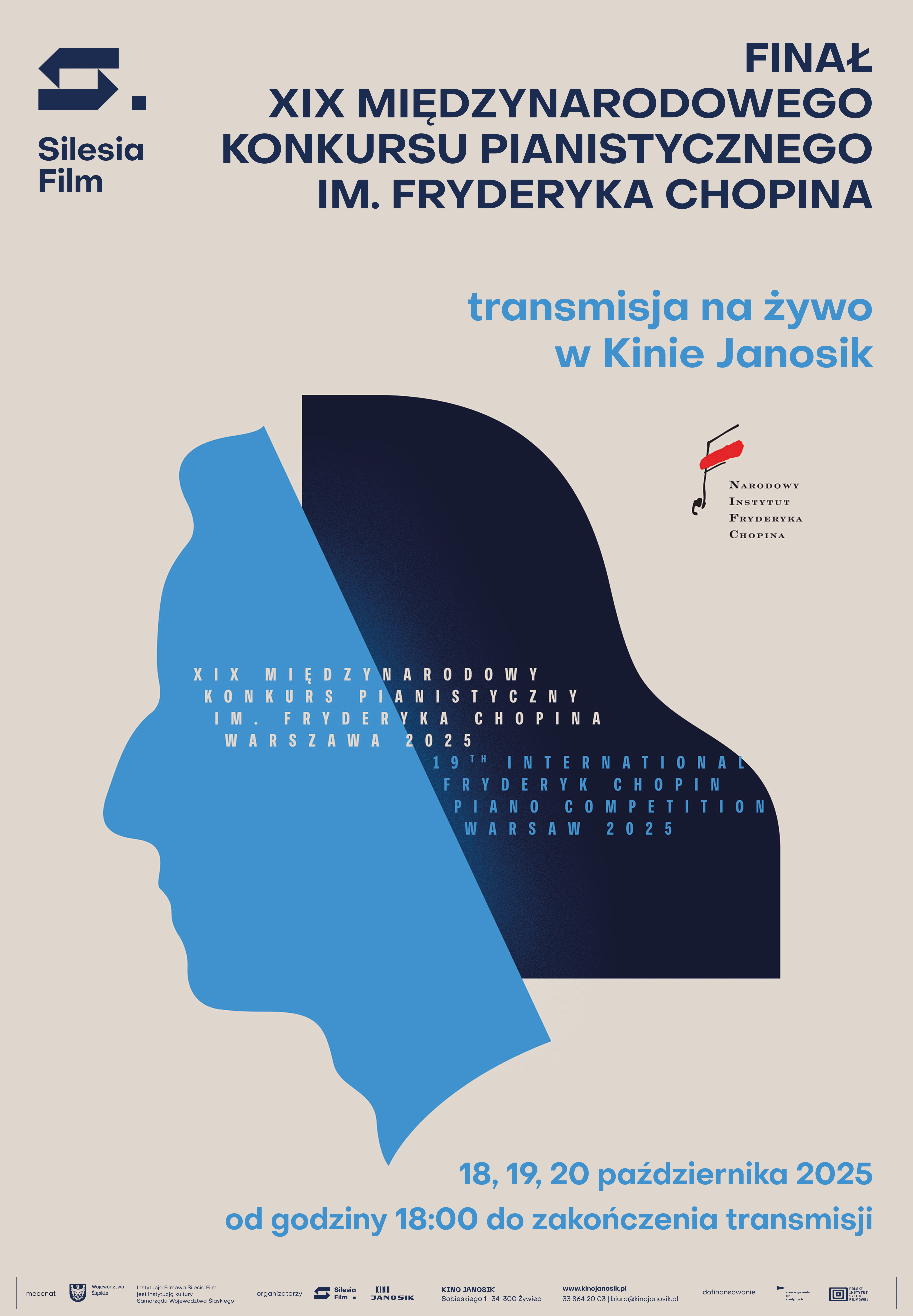 Slider - Koncert: Strefa melomana: Finał XIX Międzynarodowego Konkursu Pianistycznego im. Fryderyka Chopina. Transmisja na żywo