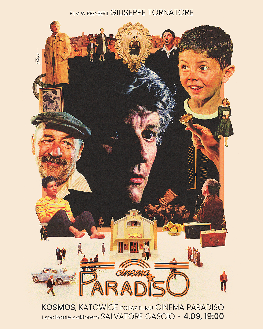 Slider - Film: Cinema Paradiso i spotkanie z Salvatore Cascio  
