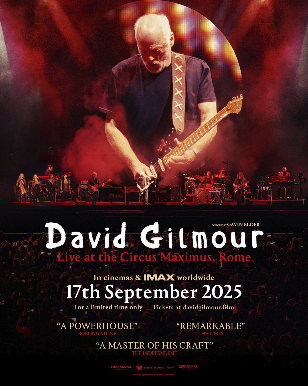 Slider - Film: Koncert na ekranie - David Gilmour Live at the Circus Maximus