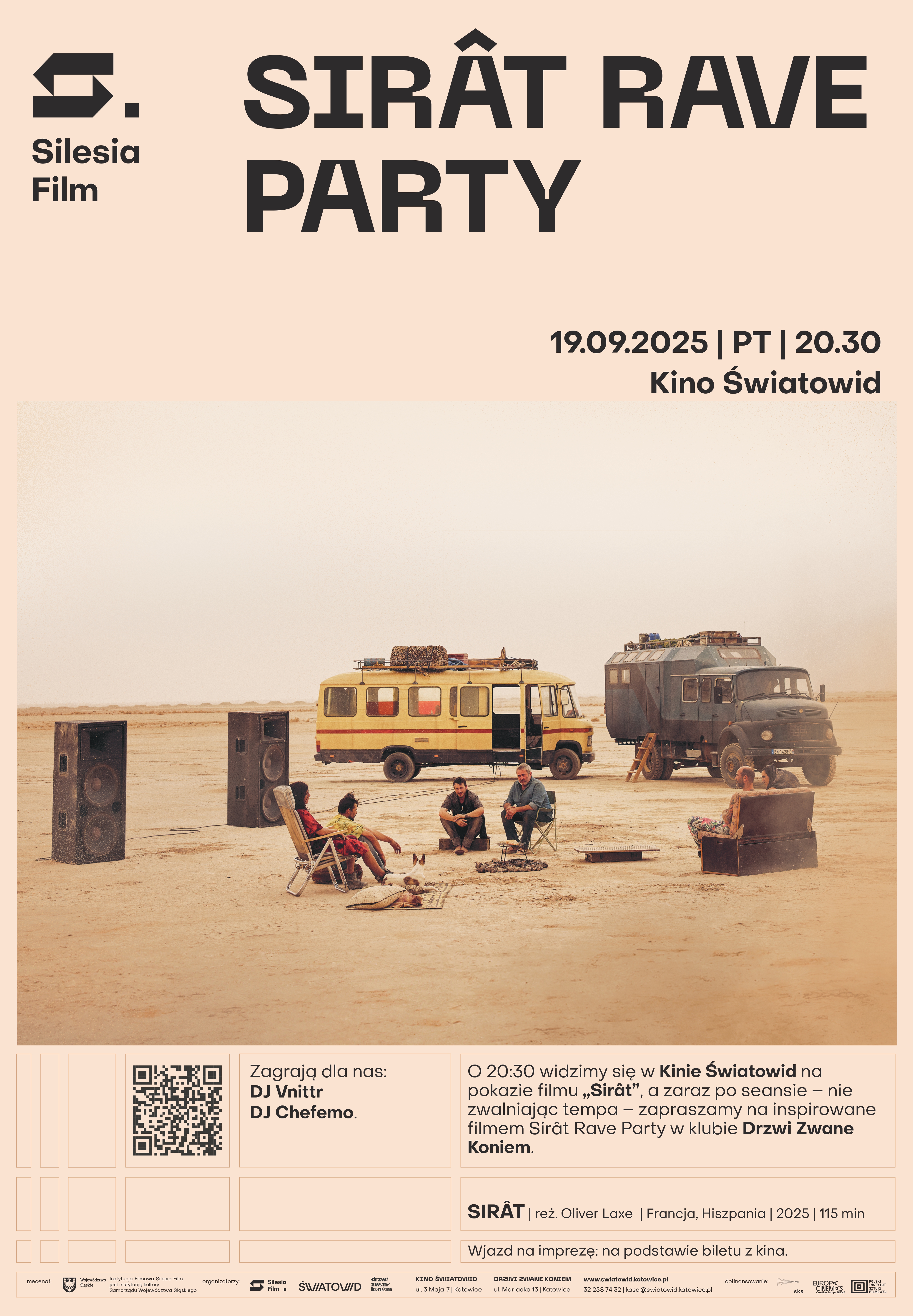 Slider - Film: Sirât Rave Party + pokaz filmu
