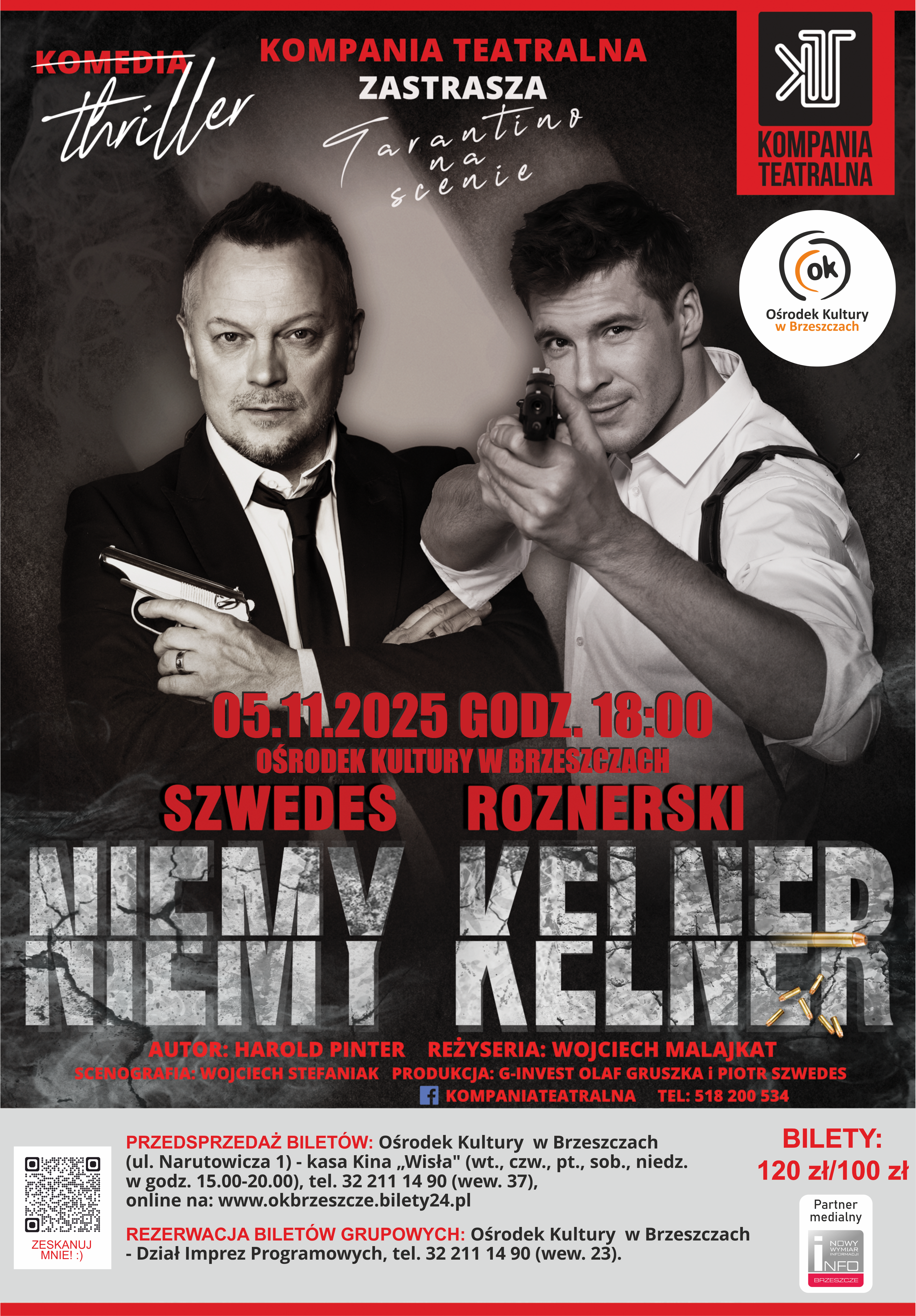 Slider - Spektakl: Spektakl  NIEMY KELNER
