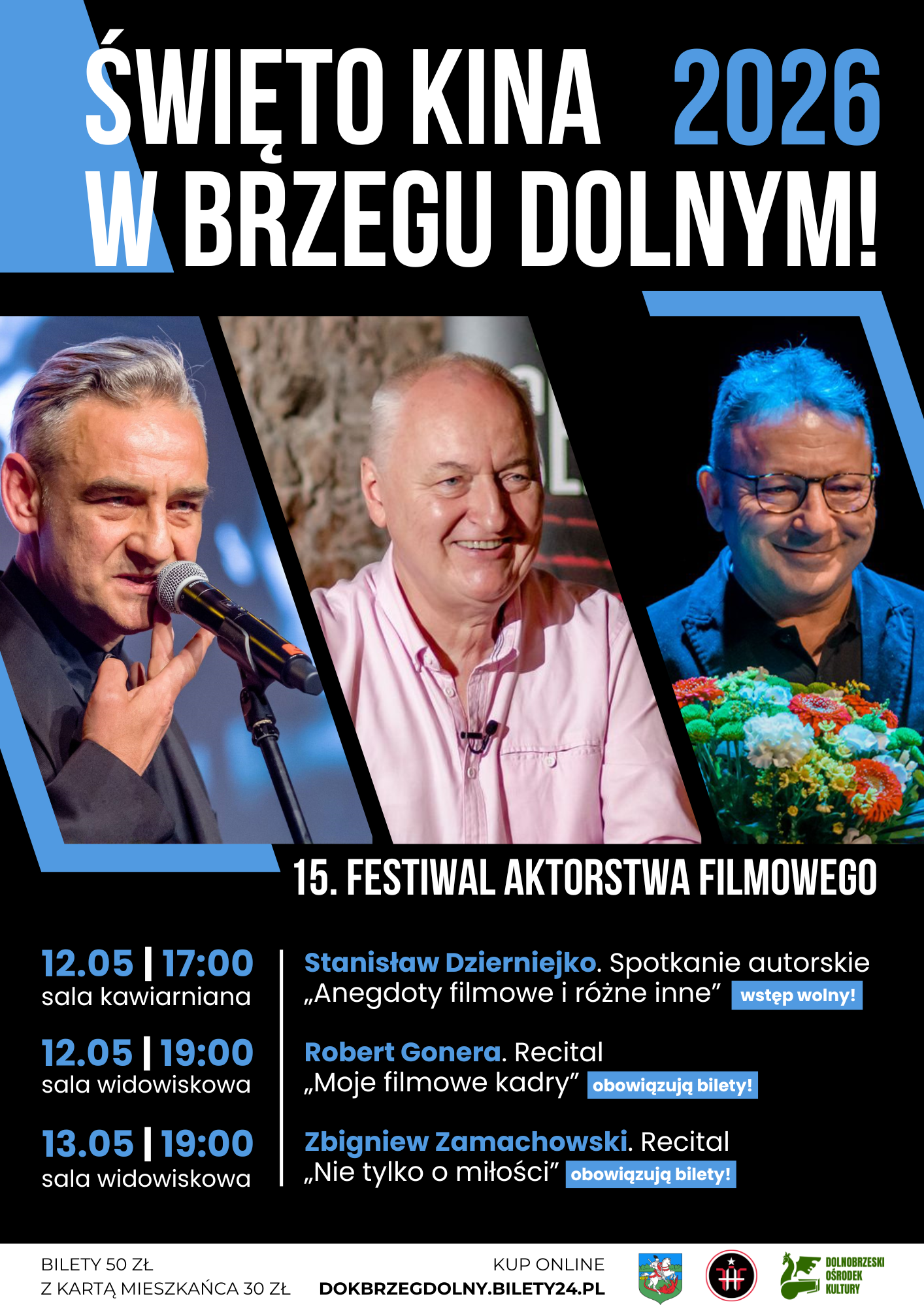 Slider - Wydarzenie: Święto Kina w Brzegu Dolnym