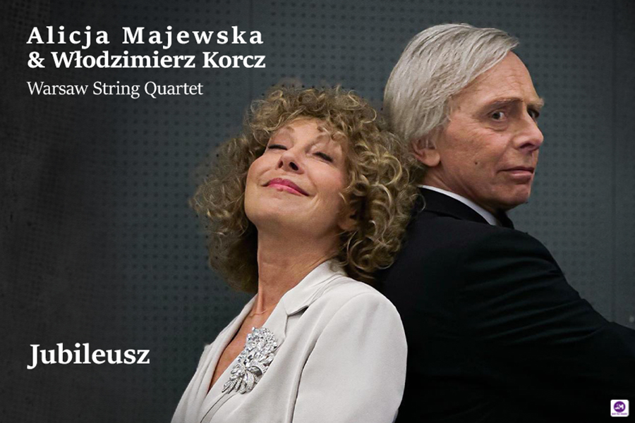 Slider - Koncert: Alicja Majewska Włodzimierz Korcz oraz Warsaw String Quartet -"Jubileusz"