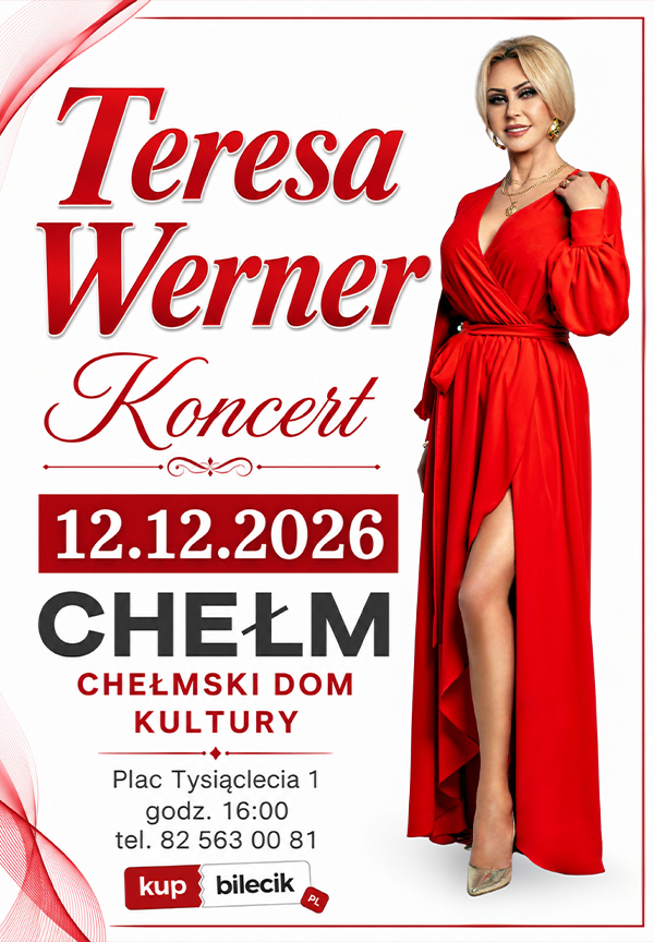 Slider - Koncert: Teresa Werner - Koncert "Marzeniami do sukcesu"