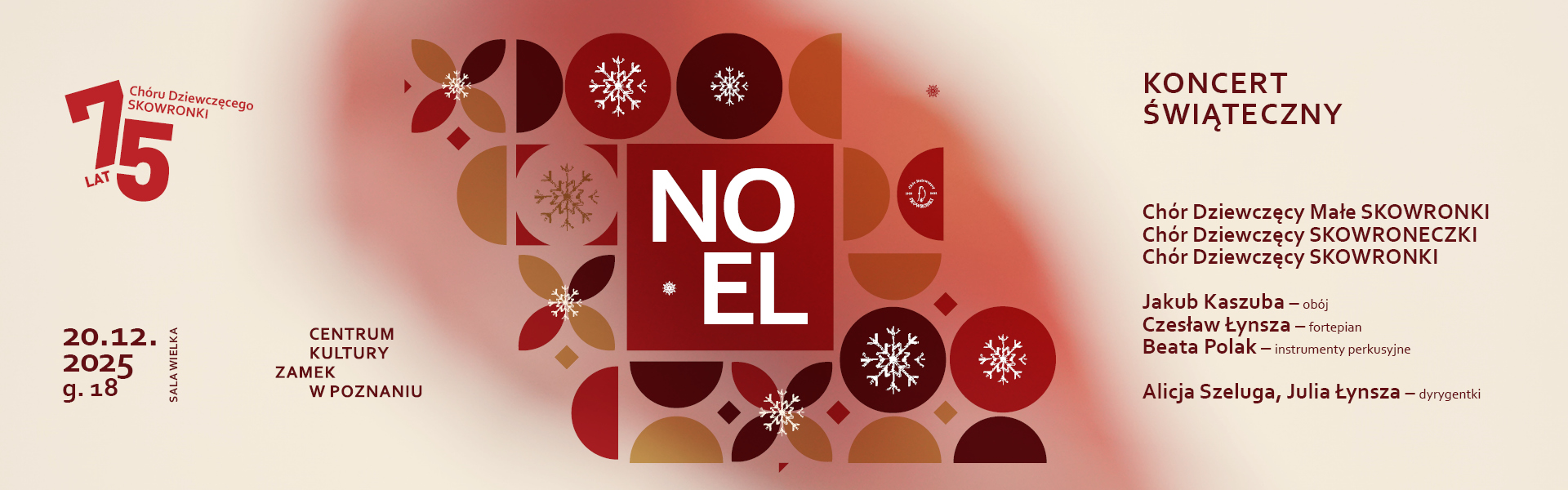 Slider - Koncert: NOEL - Koncert świąteczny Chóru Dziewczęcego SKOWRONKI