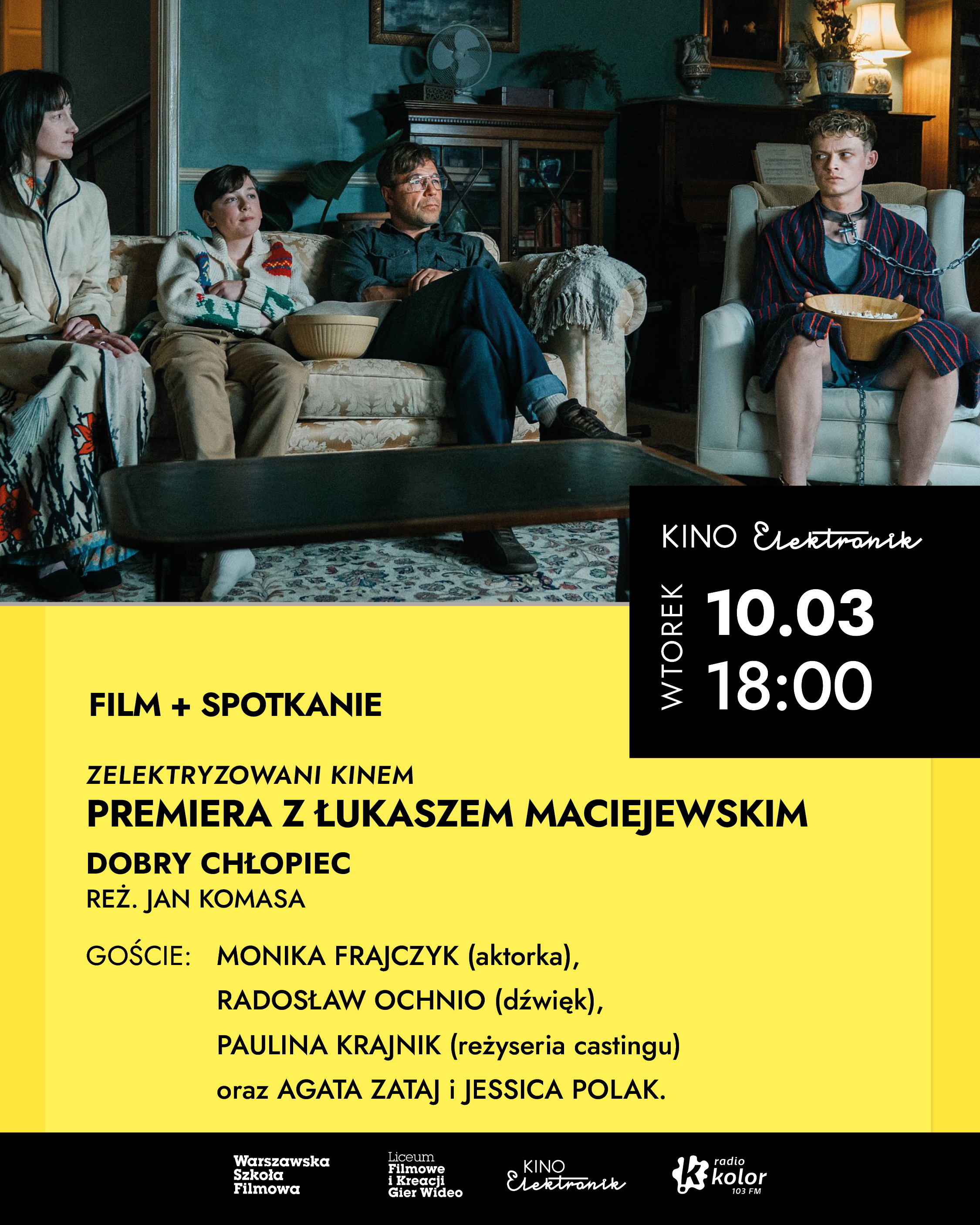 Slider - Film: Premiera z Łukaszem Maciejewskim - Dobry Chłopiec