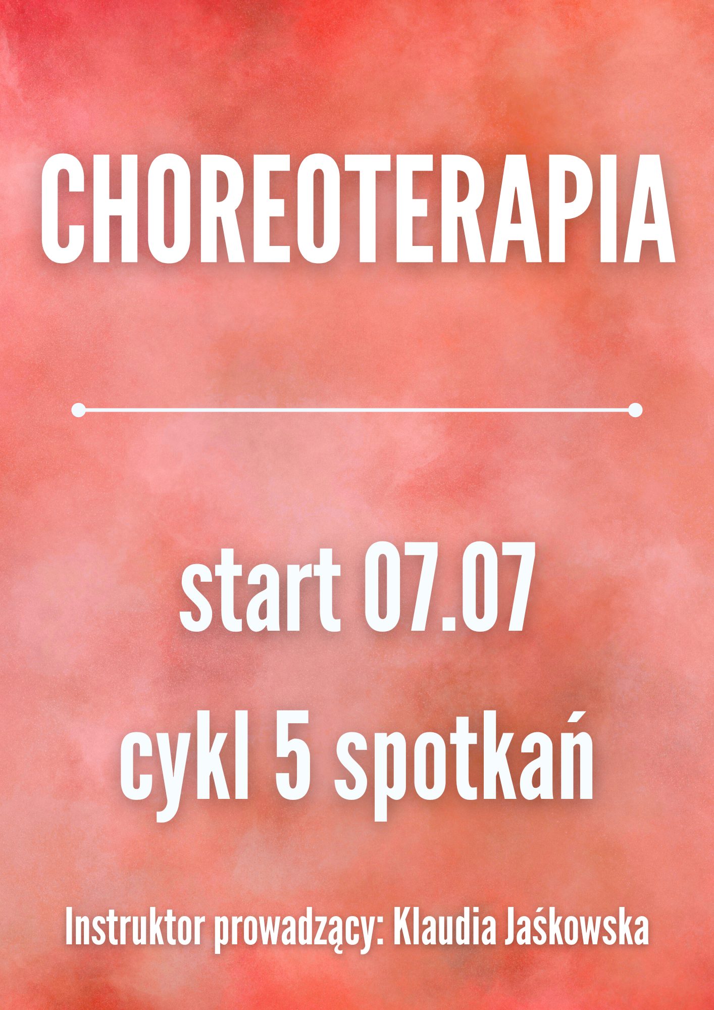 Zajęcia: Choreoterapia