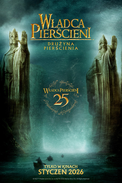 Film: WŁADCA PIERŚCIENI: DRUŻYNA PIERŚCIENIA  (wersja reżyserska) - 2026-01-16 18:45 - Nowy Sącz