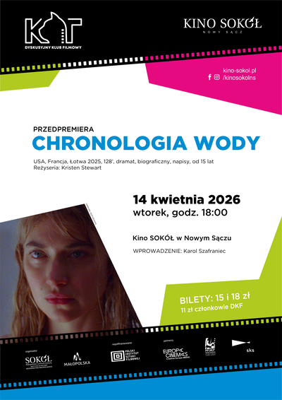 Film: CHRONOLOGIA WODY - DKF KOT - 2026-04-14 18:00 - Nowy Sącz