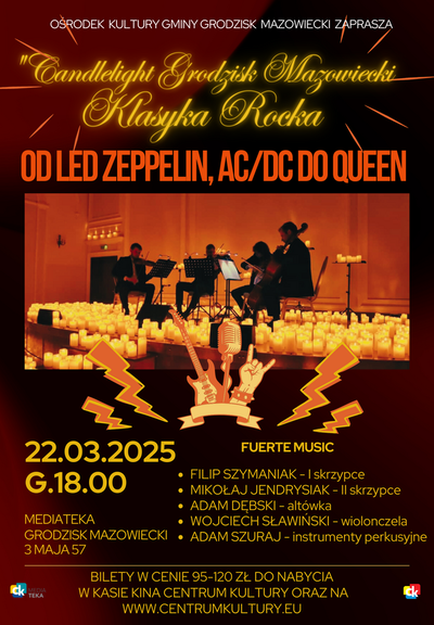 Candlelight Grodzisk Mazowiecki "Klasyka Rocka"