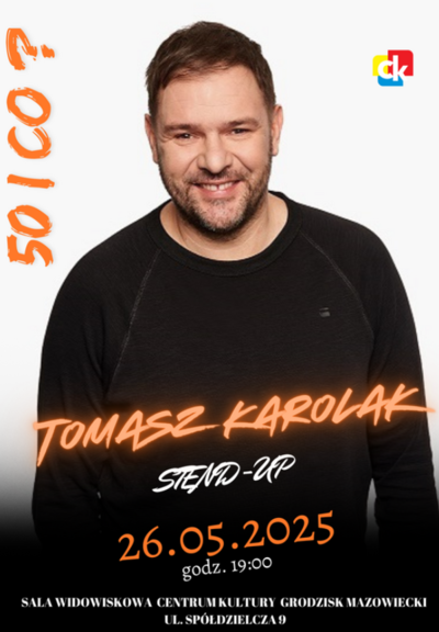 Tomasz Karolak Stand-up "50 i co?"