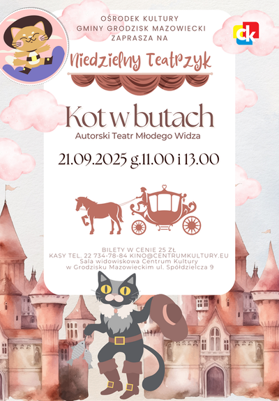 Niedzielny teatrzyk - "Kot w butach"