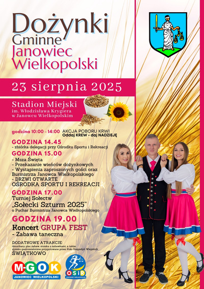 DOŻYNKI GMINNE - JANOWIEC WIELKOPOLSKI