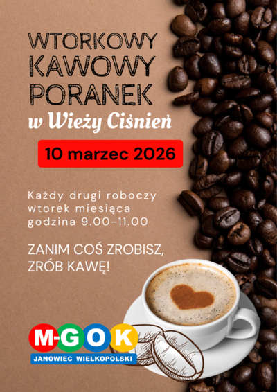 WTORKOWY KAWOWY PORANEK W WIEŻY CIŚNIEŃ