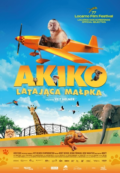 AKIKO. LATAJĄCA MAŁPKA - 2D dubbing - Bilet: 16 zł