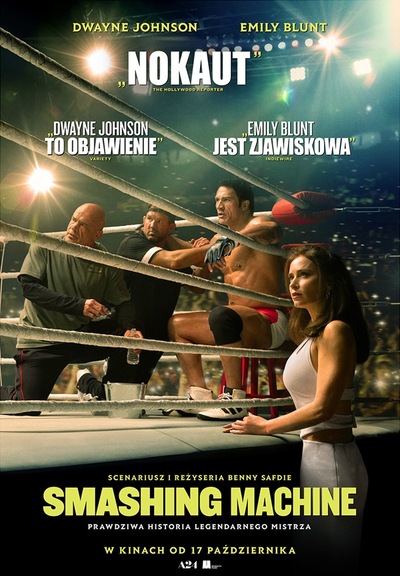 Film: SMASHING MASHINE - 2D napisy - Premiera Krajowa - 2025-10-18 20:25 - 20:35 - Pleszew