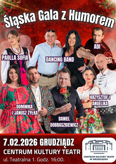 zdjęcia poszczególnych artystów, którzy wystąpią podczas gali