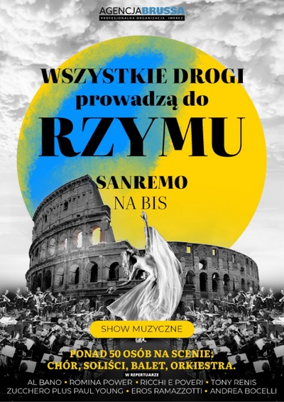 WSZYSTKIE DROGI PROWADZĄ DO RZYMU-SANDREMO NA BIS