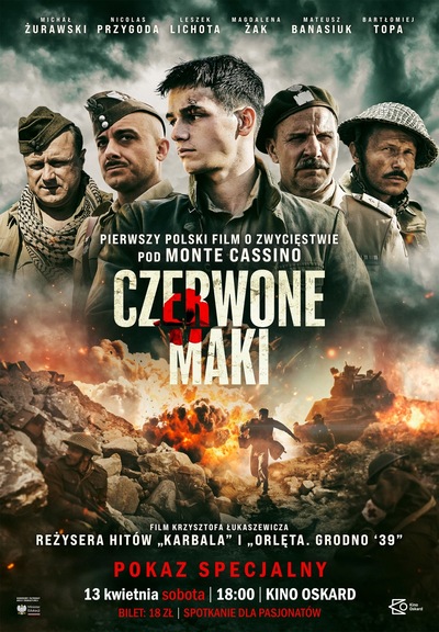 Czerwone maki/pokaz specjalny