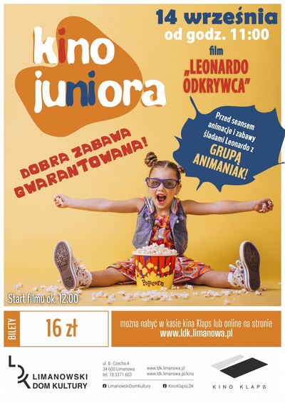 Kino Juniora - Leonardo Odkrywca
