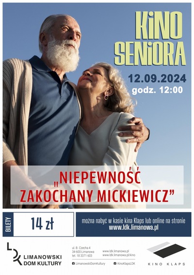 Kino Seniora - Niepewność. Zakochany Mickiewicz