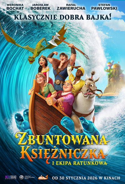 Film: Zbuntowana księżniczka i ekipa ratunkowa - 2026-05-11 16:15 - Limanowa