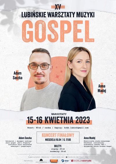 Koncert Finałowy XV Lubińskie Warsztaty Muzyki Gospel