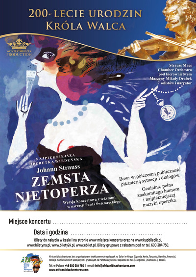 Zemsta Nietoperza Operetka Komiczna