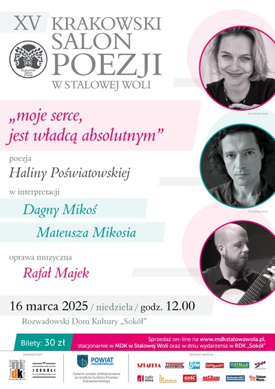 XV Krakowski Salon Poezji w Stalowej Woli