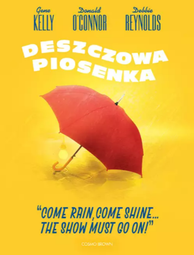 Plakat filmowy Deszczowa piosenka
