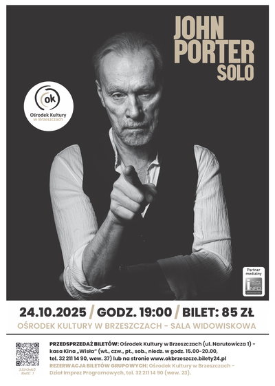 Koncert: Koncert - John Porter Solo