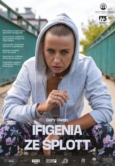 Plakat Ifigenia Ze Splott, Agnieszka Skrzypczak